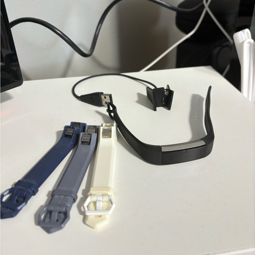 FitBit Alta with Charger and Wristbands